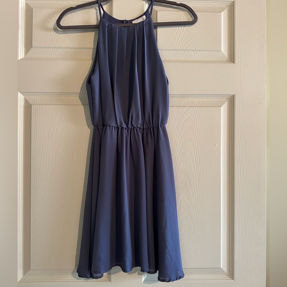 Lush flowy halter dress